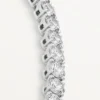 Colar Lignes Essentielles, diamantes de corte brilhante