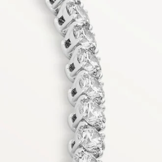 Colar Lignes Essentielles, diamantes de corte brilhante