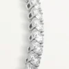 Colar Lignes Essentielles, diamantes de corte brilhante