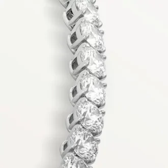 Colar Lignes Essentielles, diamantes de corte brilhante
