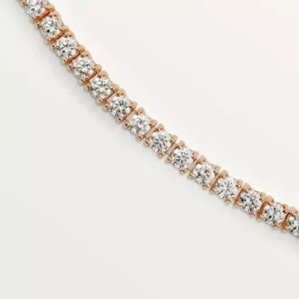 Colar Lignes Essentielles, diamantes de corte brilhante
