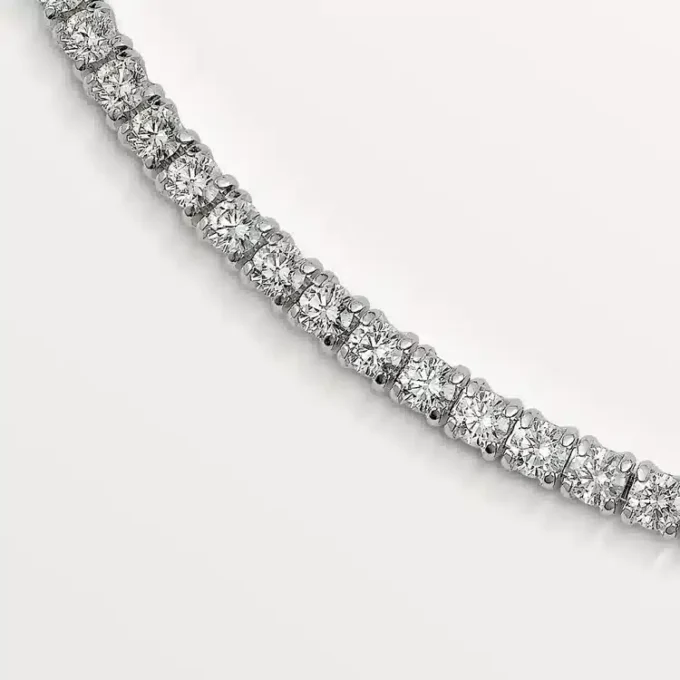 Colar Lignes Essentielles, diamantes de corte brilhante