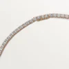 Colar Lignes Essentielles, diamantes de corte brilhante