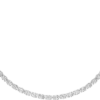 Colar Lignes Essentielles, diamantes de corte oval