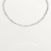 Colar Lignes Essentielles, diamantes de corte brilhante