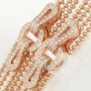 Colar longo Agrafe, semi-pavé