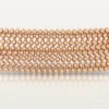 Colar longo Agrafe, semi-pavé