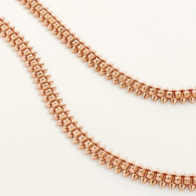 Colar longo Clash De Cartier, flexível, modelo pequeno