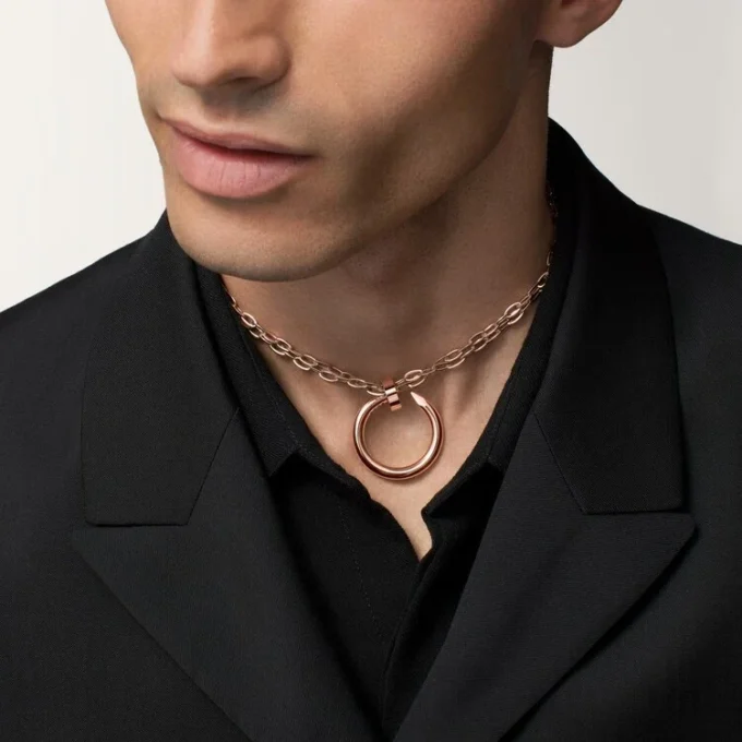 Colar longo Juste Un Clou, multiuso, modelo extragrande