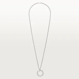 Colar longo Juste Un Clou, multiuso, modelo extragrande, pavé