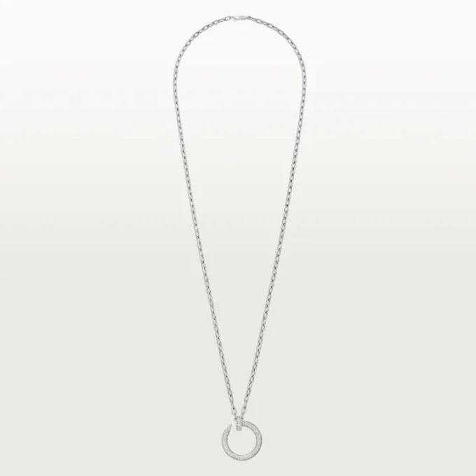 Colar longo Juste Un Clou, multiuso, modelo extragrande, pavé