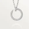 Colar longo Juste Un Clou, multiuso, modelo extragrande, pavé