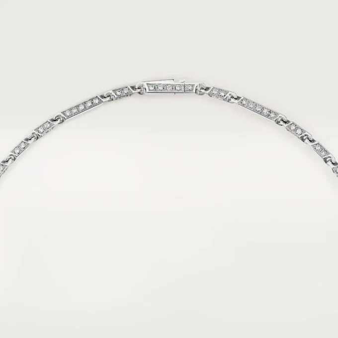 Colar longo Panthere De Cartier, esmeralda, multiuso, modelo grande, pavé