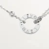 Colar Love, 2 diamantes – Ouro branco, Diamantes – Cartier