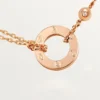 Colar Love, 2 diamantes – Ouro rosa, Diamantes – Cartier