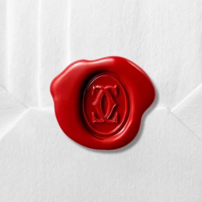 Colar Love, 2 diamantes – Ouro rosa, Diamantes – Cartier