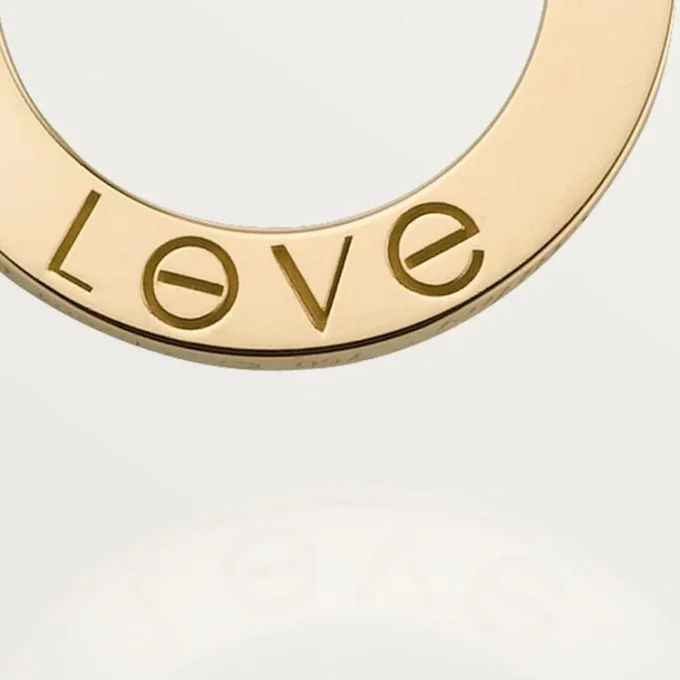 Colar Love, 3 diamantes – Ouro amarelo, Diamantes – Cartier