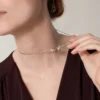 Colar Love, 6 diamantes – Ouro rosa, ouro branco, diamantes – Cartier