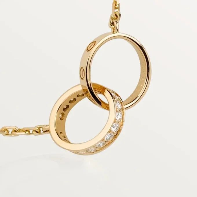Colar Love, Diamantes – Ouro Amarelo, Diamantes – Cartier