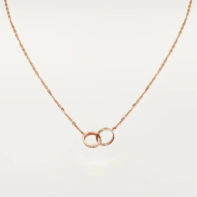Colar Love, Diamantes – Ouro Rosa, Diamantes – Cartier