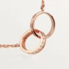 Colar Love, Diamantes – Ouro Rosa, Diamantes – Cartier