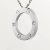 Colar Love – Ouro Branco – Cartier