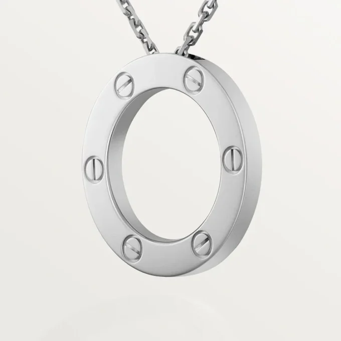 Colar Love – Ouro Branco – Cartier