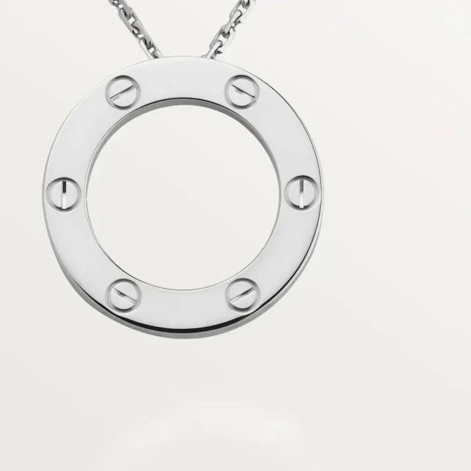 Colar Love – Ouro Branco – Cartier