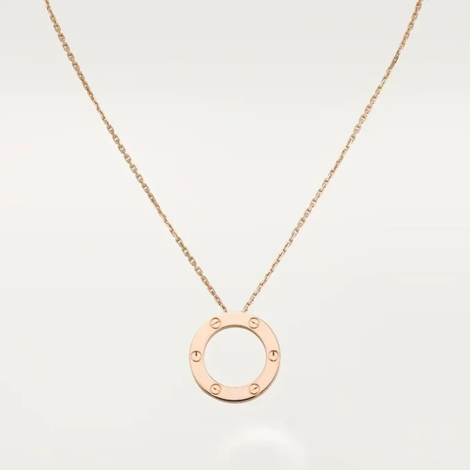 Colar Love – Ouro Rosa – Cartier