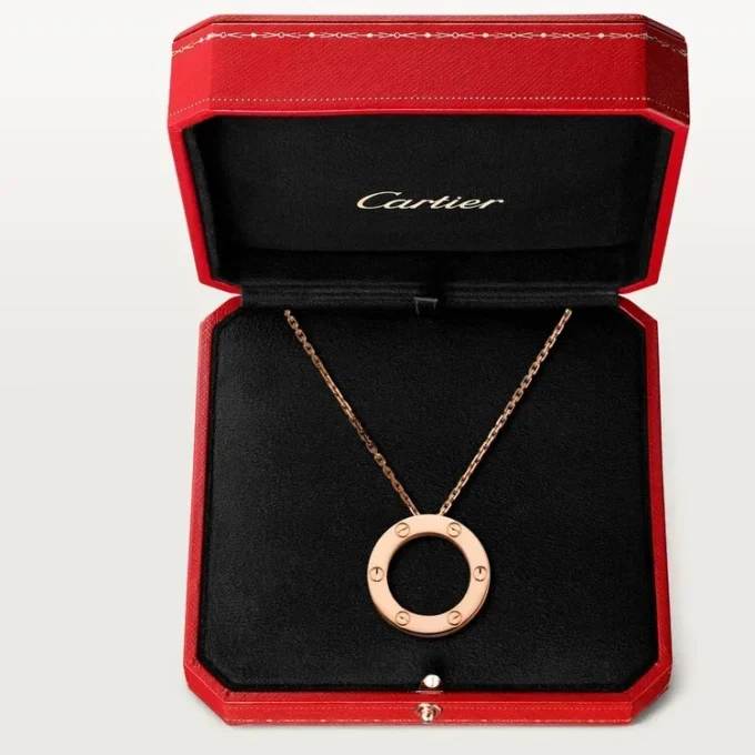 Colar Love – Ouro Rosa – Cartier