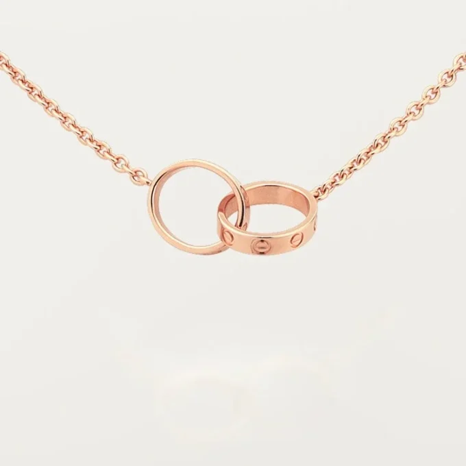 Colar Love – Ouro Rosa – Cartier