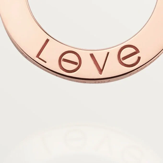 Colar Love – Ouro Rosa – Cartier