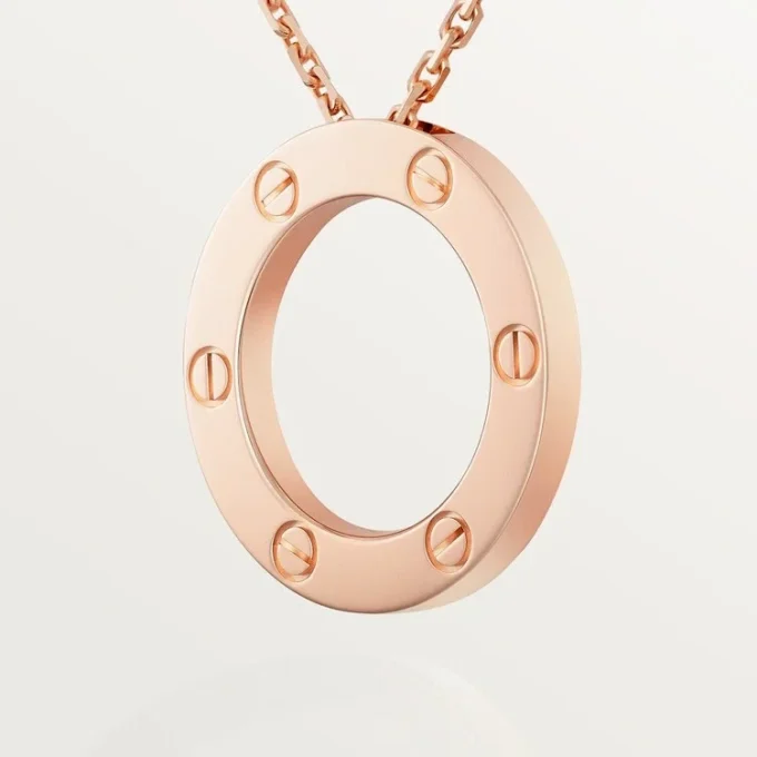 Colar Love – Ouro Rosa – Cartier