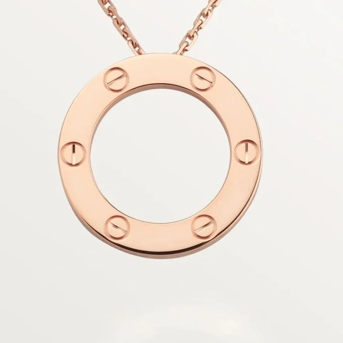 Colar Love – Ouro Rosa – Cartier