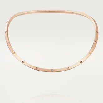 Colar Love – Ouro rosa, diamante – Cartier