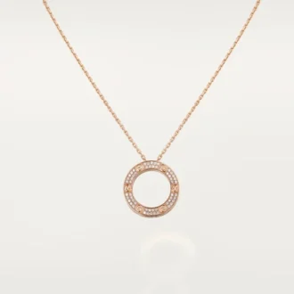 Colar Love – Ouro rosa, diamantes – Cartier