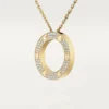 Colar Love, pavé de diamantes – Ouro amarelo, diamantes – Cartier