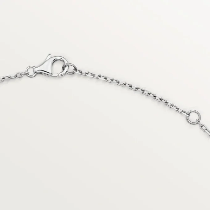 Colar Love, pavé de diamantes – Ouro branco, diamantes – Cartier