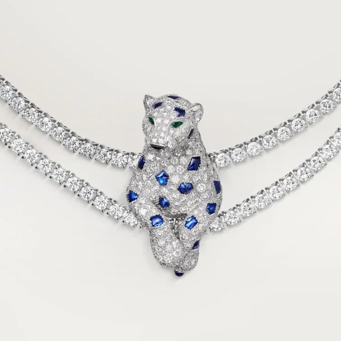 Colar Panthere De Cartier