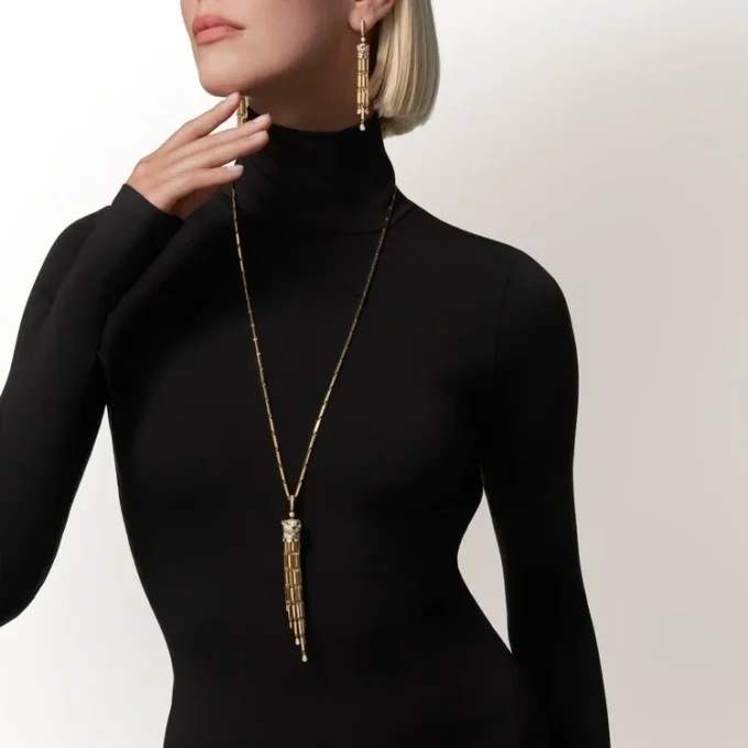 Colar Panthere De Cartier