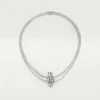Colar Panthere De Cartier, Multi-Wear, Pavé