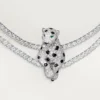 Colar Panthere De Cartier, Multi-Wear, Pavé