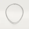 Colar Panthere De Cartier, Multi-Wear, Pavé