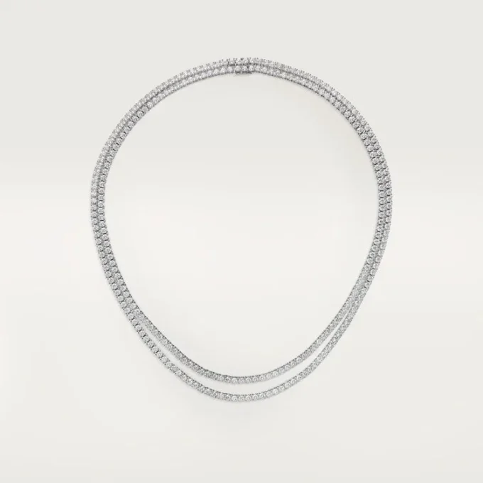 Colar Panthere De Cartier, Multi-Wear, Pavé