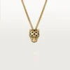 Colar Panthere De Cartier – Ouro amarelo, laca, diamantes, granada tsavorita, ônix – Cartier