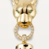 Colar Panthere De Cartier – Ouro amarelo, laca preta, granadas tsavoritas, ônix, diamantes – Cartier