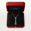 Colar Panthere De Cartier – Ouro amarelo, laca preta, granadas tsavoritas, ônix, diamantes – Cartier
