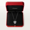 Colar Panthere De Cartier – Ouro Branco, Esmeraldas, Diamantes, Ônix – Cartier