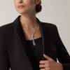Colar Panthere De Cartier – Ouro Branco, Laca Preta, Esmeraldas, Ônix, Diamantes – Cartier