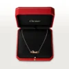 Colar Panthere De Cartier – Ouro rosa, granadas tsavoritas, diamantes – Cartier
